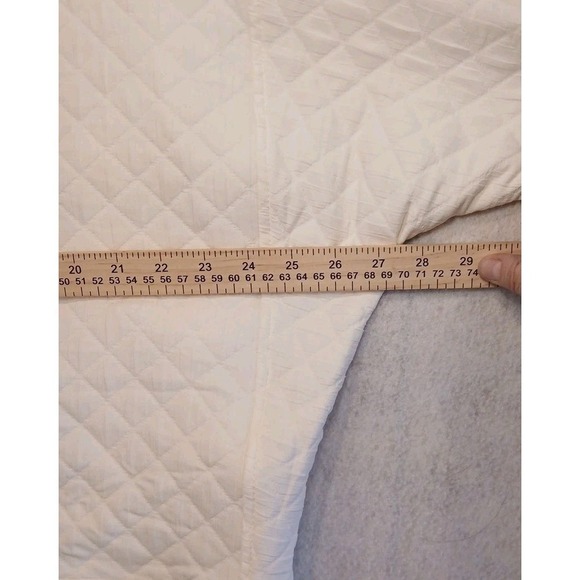 ZARA Quilted Jacket Pockets Zipper Diamond quilted jacket Boxy Layer - Picture 6 of 8